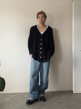 「アイテム（パンツ）」を使った、kenさん（メンズ・173cm）の秋コーディネート