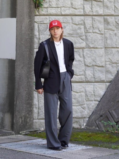 gadidanoniem SUNE / BLACK ハーフコート gadidanoniem SUNE / BLACK ハーフコート