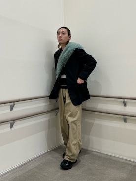 「OLD FOLK HOUSE（オールドフォークハウス）のアイテム」を使った、kenさん（メンズ・173cm）の春コーディネート
