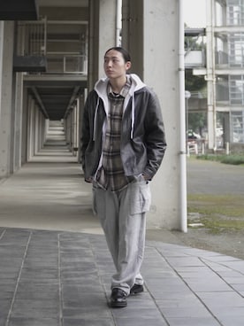 「チョコ色に染まれ」｜kenさん（メンズ・173cm）の冬コーディネート