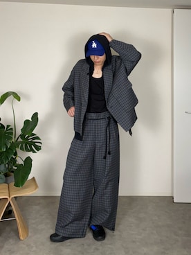 「アイテム（テーラードジャケット）」を使った、kenさん（メンズ・173cm）の秋コーディネート