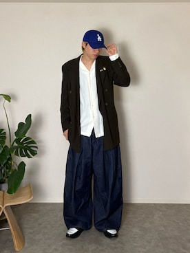 「アイテム（シャツ/ブラウス）」を使った、kenさん（メンズ・173cm・20代）の秋コーディネート