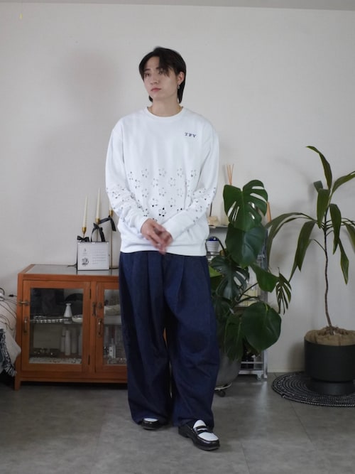SHINYAKOZUKA/シンヤコズカ】ORDINARY CITY BAGGY(デニムパンツ SHINYAKOZUKA/シンヤコズカ】ORDINARY CITY BAGGY(デニムパンツ