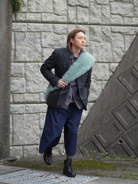 「OLD FOLK HOUSE（オールドフォークハウス）のアイテム」を使った、kenさん（メンズ・173cm）の冬コーディネート