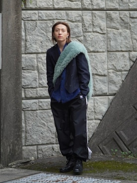 「OLD FOLK HOUSE（オールドフォークハウス）のアイテム」を使った、kenさん（メンズ・173cm）の冬コーディネート