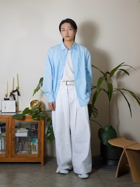 「BLAYMORE（ブレイモア）のアイテム」を使った、kenさん（メンズ・173cm）の春コーディネート