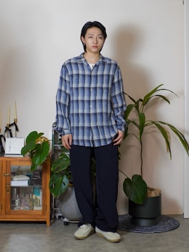 「KAIKO（カイコー）のアイテム」を使った、kenさん（メンズ・173cm）の春コーディネート