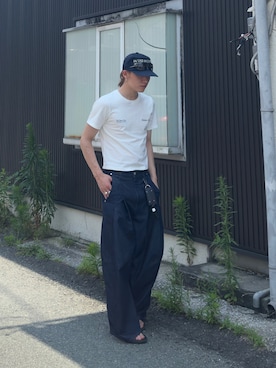 「アイテム（パンツ）」を使った、kenさん（メンズ・173cm・20代）の夏コーディネート