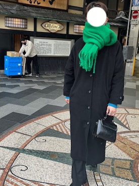 「Chikashitsu +（チカシツプラス）のアイテム（パンツ）」を使った、skskさん（メンズ・180cm）の冬コーディネート