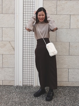 あかねさん（レディース・164cm）の秋コーディネート