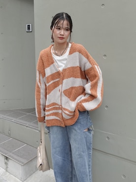 「CORNERS（コーナーズ）のアイテム（ショルダーバッグ）」を使った、あかねさん（レディース・165cm）の秋コーディネート