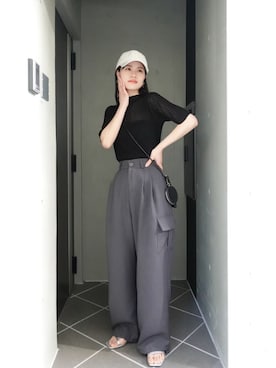 あかねさん（レディース・164cm）の春コーディネート