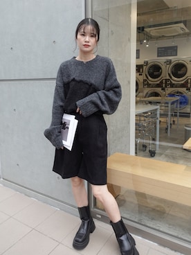 あかねさん（骨格ウェーブ・レディース・165cm）の秋コーディネート