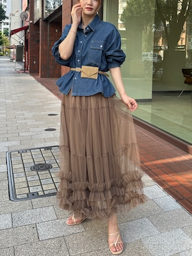あかねさん(レディース・165cm)の夏コーディネート