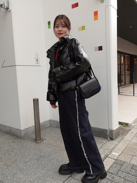 あかねさん（レディース・164cm）の冬コーディネート