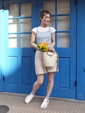 あかねさん（レディース・164cm）の春コーディネート