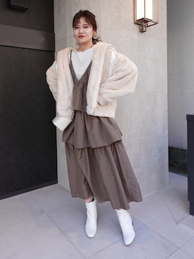 あかねさん(レディース・164cm)の冬コーディネート