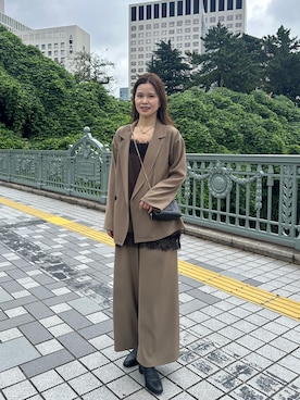 あかねさん(レディース・165cm)の秋コーディネート