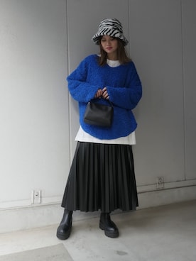 あかねさん（レディース・164cm）の冬コーディネート