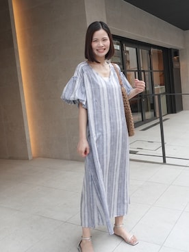 「レディースファッション」｜あかねさん（レディース・164cm）の春コーディネート