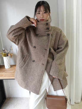 あかねさん（骨格ウェーブ・レディース・165cm）の秋コーディネート