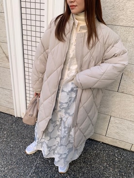 「NEW BALANCE（ニューバランス）のアイテム」を使った、あかねさん（骨格ウェーブ・レディース・164cm）の冬コーディネート