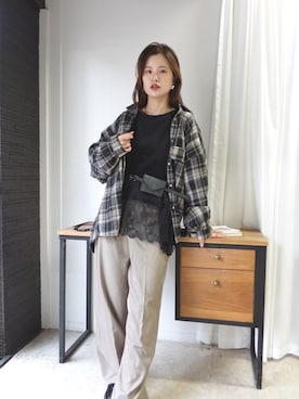 あかねさん（レディース・165cm）の秋コーディネート