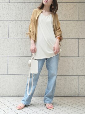 「新作」｜「アイテム（音楽/本・雑誌）」を使った、あかねさん（レディース・164cm）の夏コーディネート