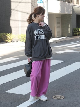 あかねさん（レディース・164cm）の春コーディネート