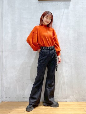 サエさん（レディース・159cm）の冬コーディネート