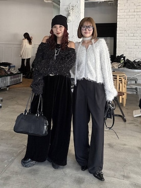 「PAGEBOY（ページボーイ）のアイテム」を使った、サエさん（レディース・159cm）の秋コーディネート