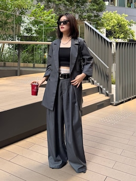 サエさん(レディース・159cm)の夏コーディネート