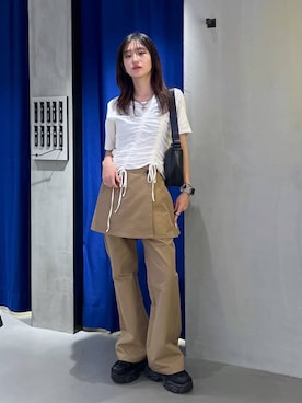 サエさん（レディース・159cm）の春コーディネート