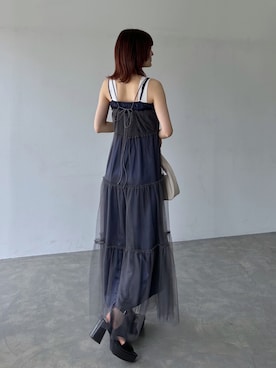 「PAGEBOY（ページボーイ）のアイテム（サンダル）」を使った、サエさん（レディース・159cm）の春コーディネート