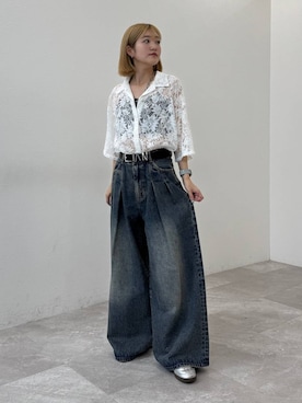 サエさん(レディース・159cm)の夏コーディネート