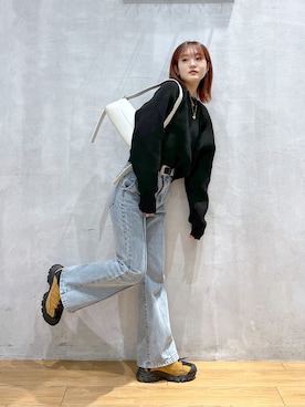 サエさん（レディース・159cm）の冬コーディネート