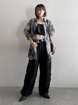 サエさん(レディース・159cm)の夏コーディネート