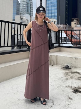 サエさん（レディース・159cm）の夏コーディネート