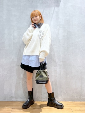 サエさん（レディース・159cm）の秋コーディネート