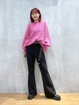 サエさん（レディース・159cm）の冬コーディネート