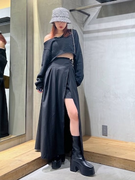 サエさん（レディース・159cm）の秋コーディネート