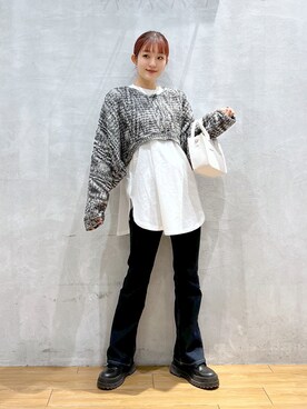 サエさん（レディース・159cm）の冬コーディネート