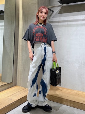 サエさん（レディース・159cm）の夏コーディネート