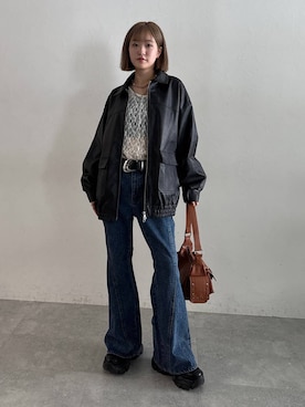 サエさん（レディース・159cm・20代）の夏コーディネート