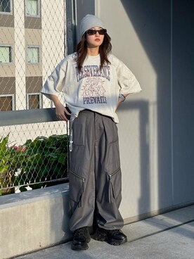 サエさん（レディース・159cm）の夏コーディネート