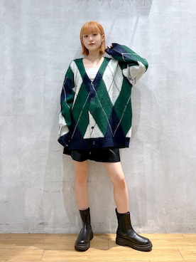 サエさん（レディース・159cm）の秋コーディネート