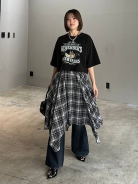 サエさん（レディース・159cm）の春コーディネート