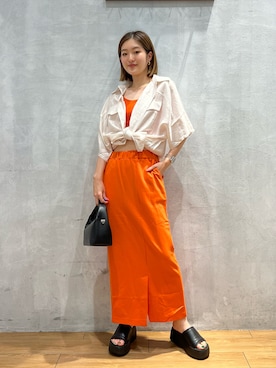 サエさん（レディース・159cm）の夏コーディネート