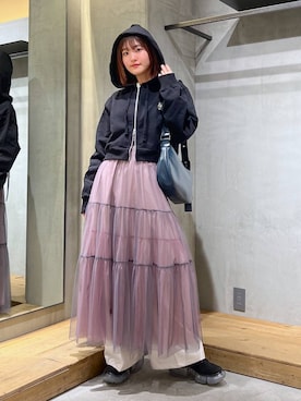 サエさん（レディース・159cm）の冬コーディネート