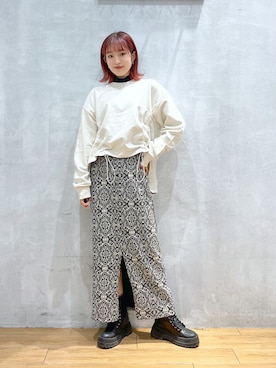 サエさん（レディース・159cm）の冬コーディネート